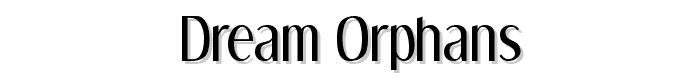 Dream Orphans font